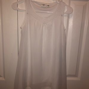White tank top/blouse S